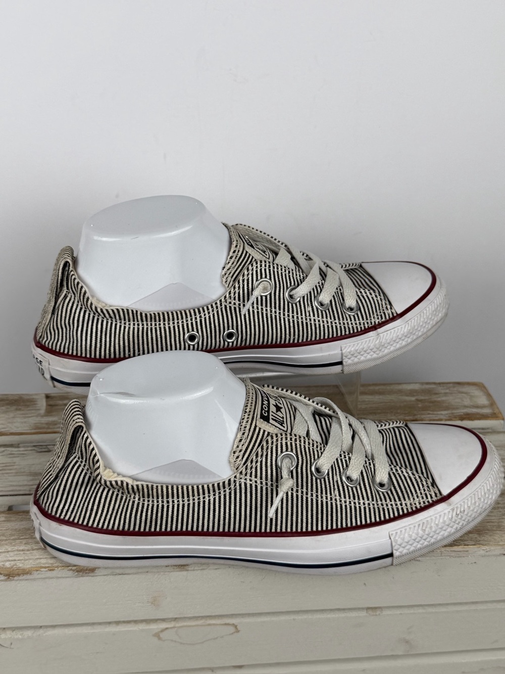 Converse Women's Chuck Taylor All Star Shoreline Slip sneakers black/white Sz 9